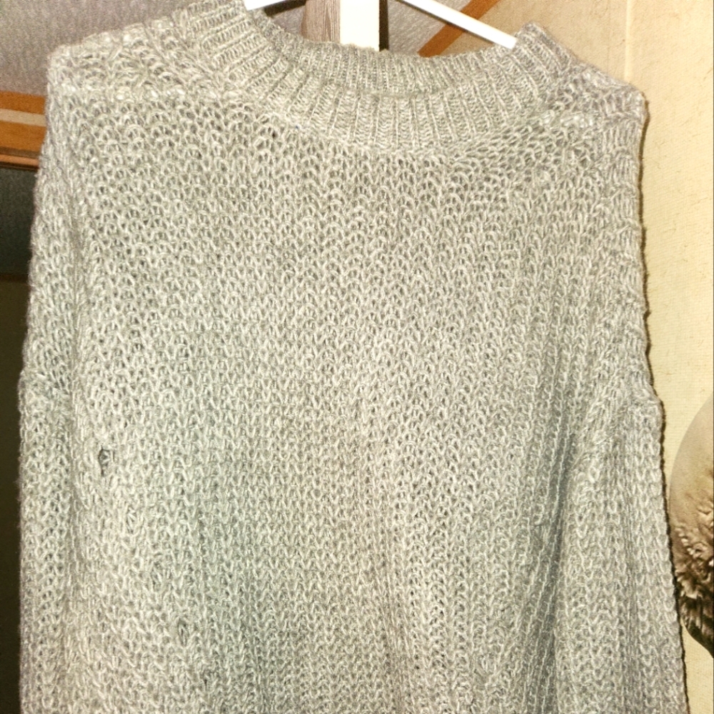 American eagle sweater. Grey, size small.